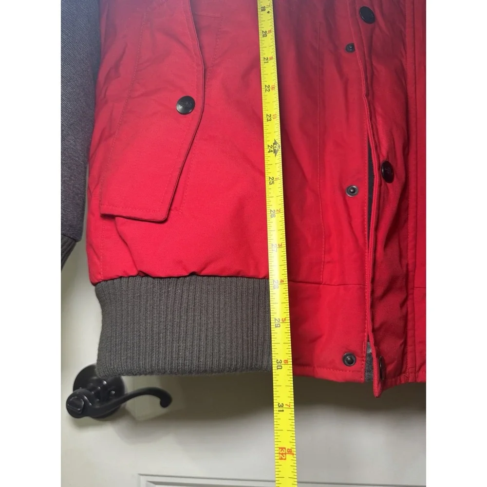 Mens The North Face Gotham III 550-Down Warm Insulated Winter Jacket Red Size XL